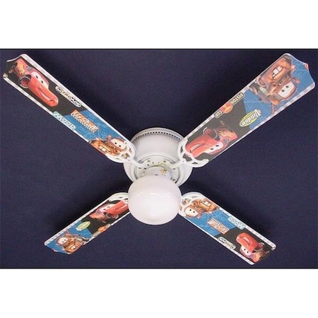 Ceiling Fan Designers Ceiling Fan Designers 42FAN-DIS-CLMM Cars Lightning Mcqueen Mater Ceiling Fan 42 in. 42FAN-DIS-CLMM